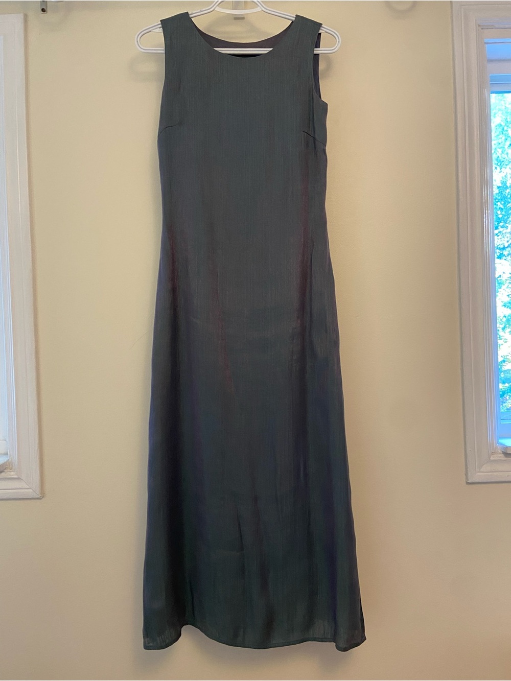Theme Sleeveless Maxi Dress in Deep Teal